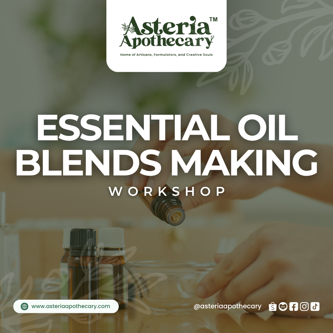 ESSENTIAL OIL BLENDS MAKING WORKSHOP