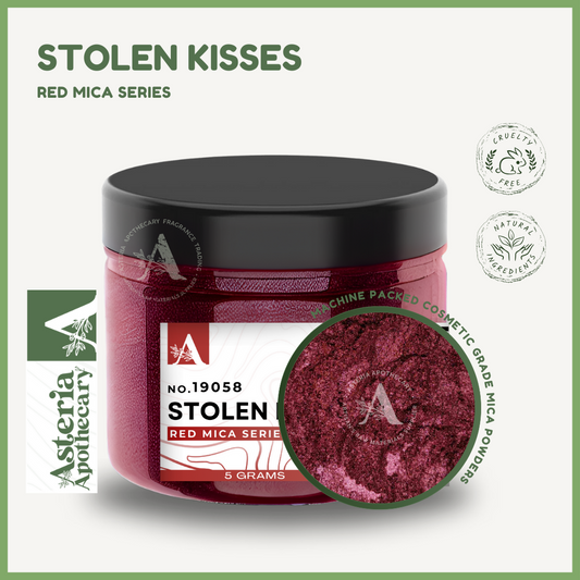 Stolen Kisses Red Mica Powder