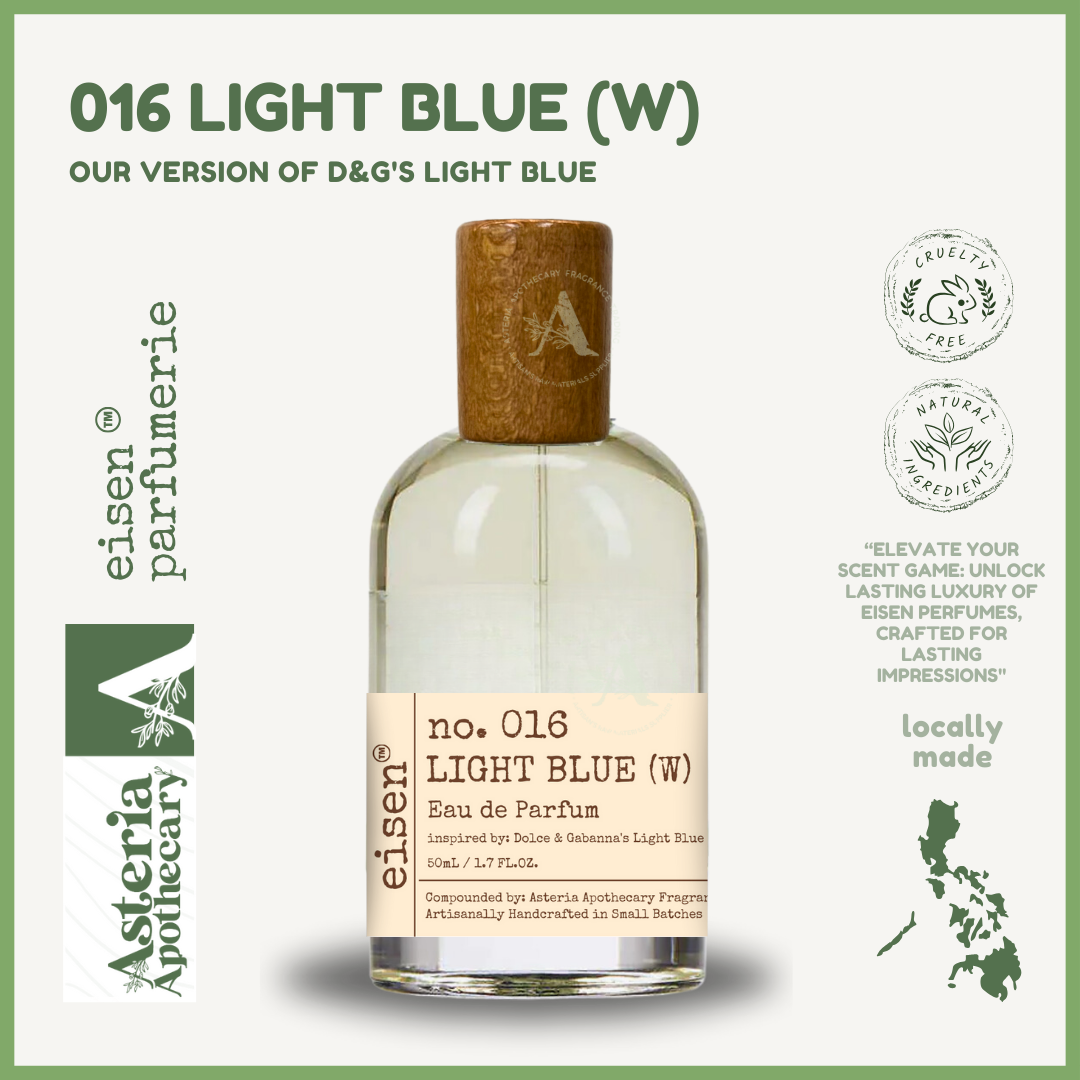 No. 016 Light Blue by Dolce & Gabanna for Women Inspired Perfume
