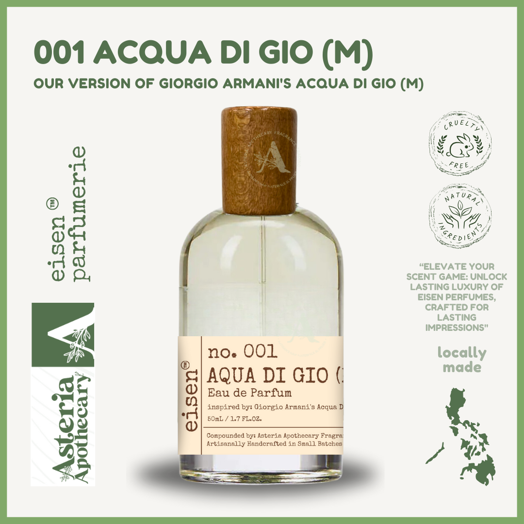 001 Acqua Di Gio for Men Inspired Perfume – Asteria Apothecary