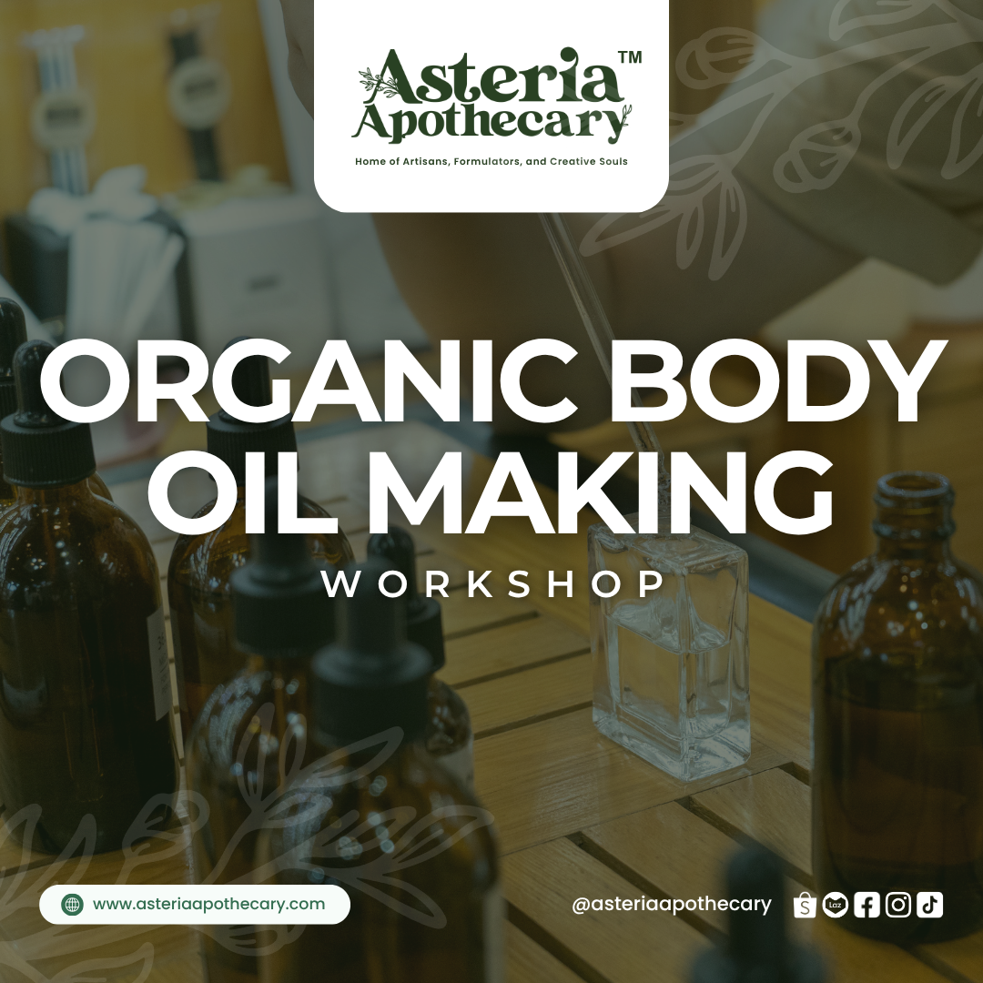 ORGANIC BODY OIL MAKING WORKSHOP