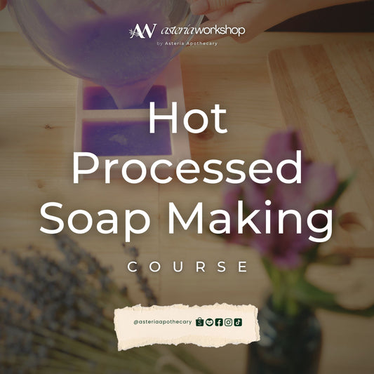 HOT-PROCESSED SOAP MAKING COURSE