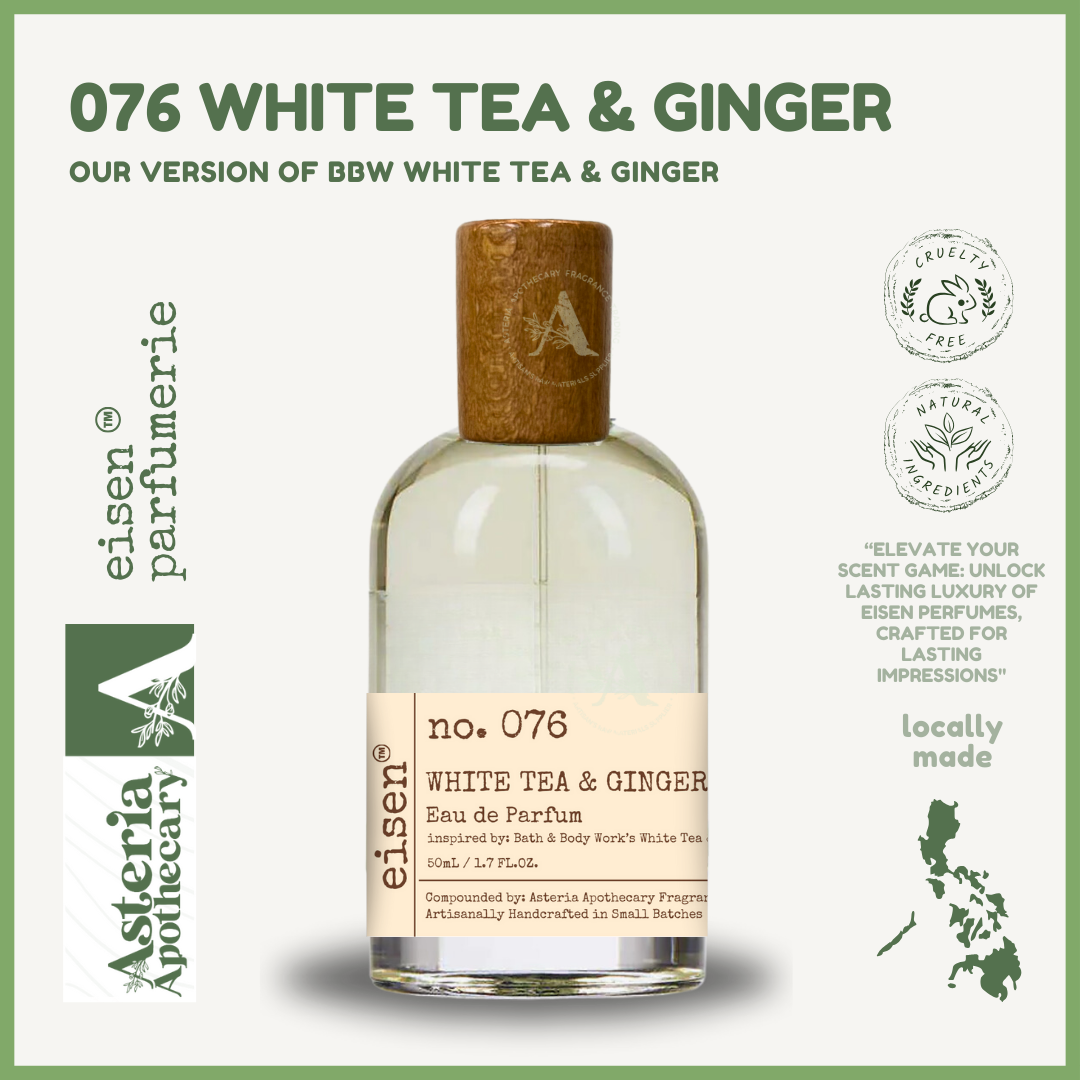 No. 076 White Tea & Ginger by Bath & Body Works Inspired Perfume