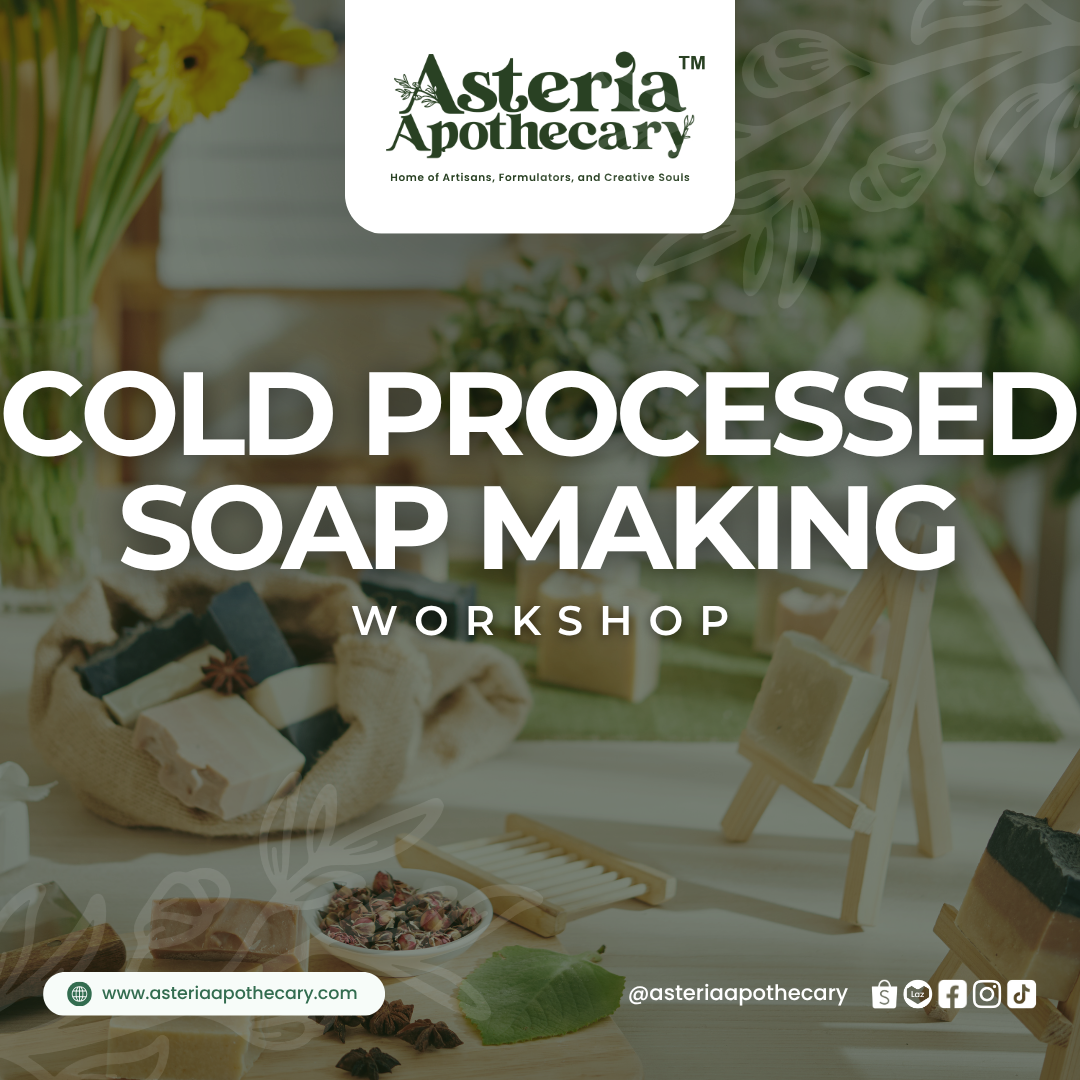 COLD-PROCESSED SOAP MAKING WORKSHOP