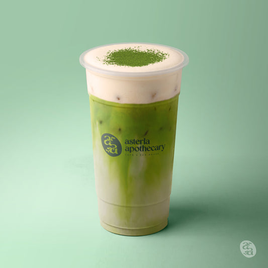 CHEESECAKE MATCHA LATTE