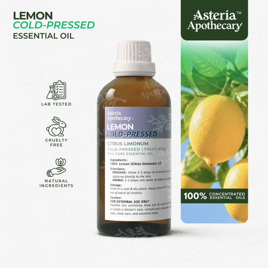 LEMON ESSENTIAL OIL | COLDPRESSED